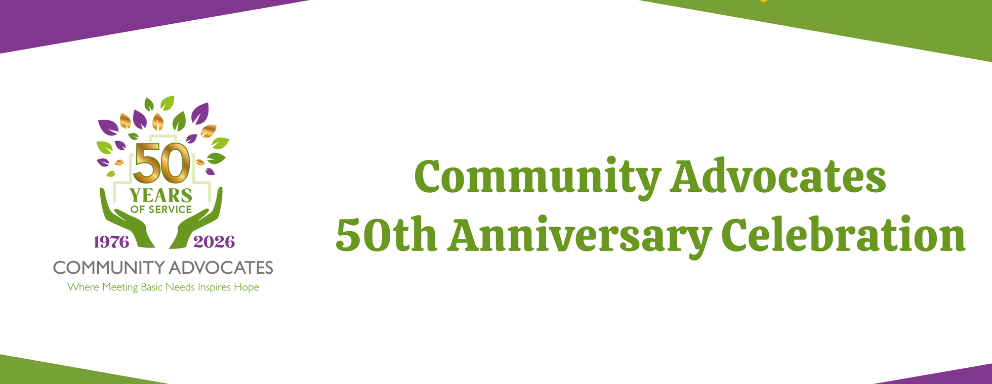 Community Advocates 50th Anniversary Celebration